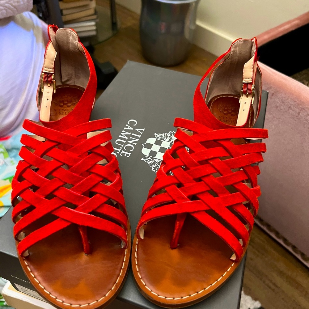 Vince Camuto Suede Flats